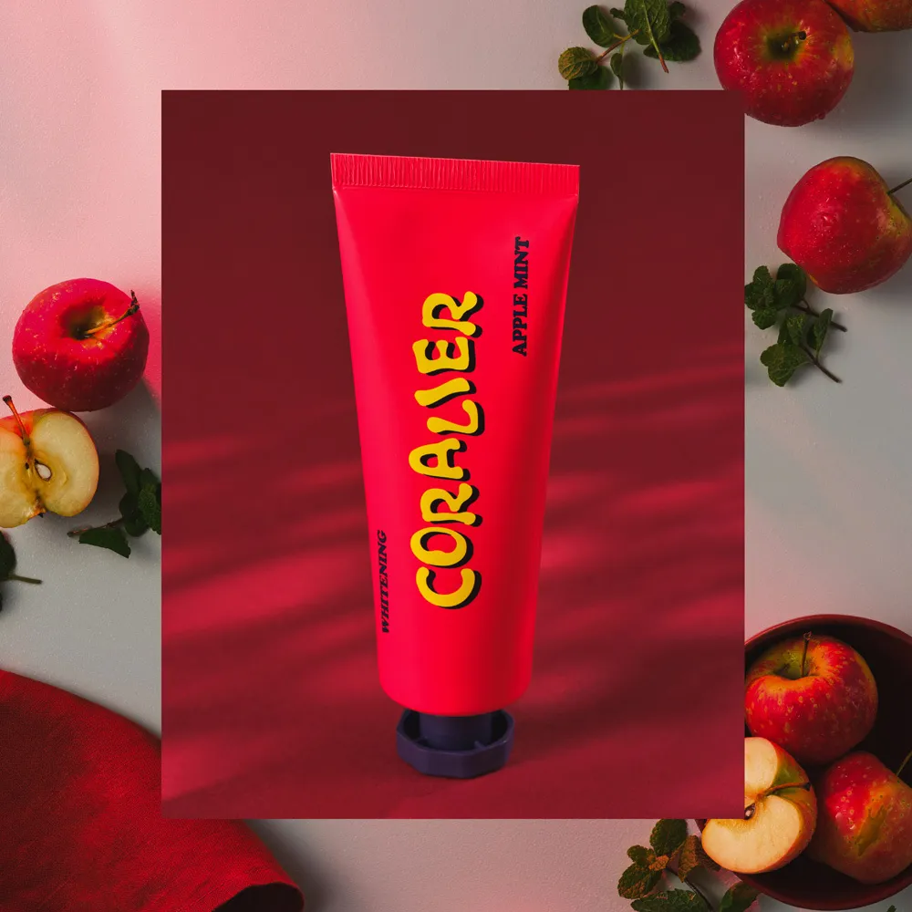 Whitening Apple Mint Toothpaste, 70g, 1pack - Image 2
