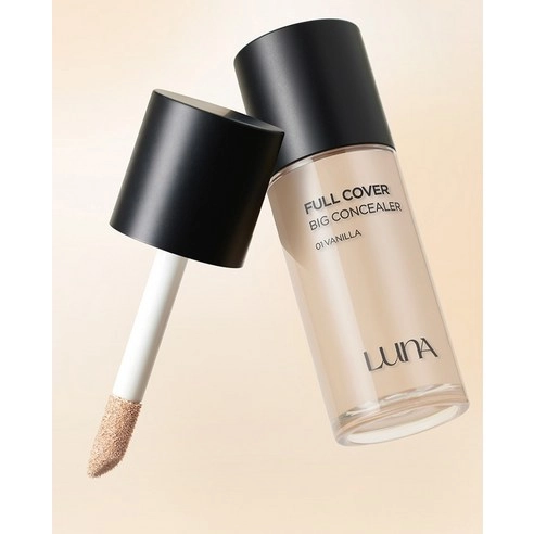 Long-Lasting Full Cover Big Concealer, 40g, 01 Vanilla, 1pack - Image 2