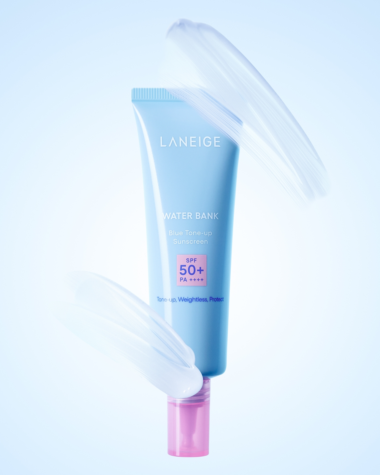 Water Bank Blue Tone-Up Sunscreen [SPF50+/PA++++], 50ml, 1pack - Image 2