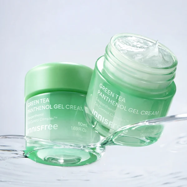 Green Tea Panthenol Gel Cream, 50ml, 1pack - Image 2