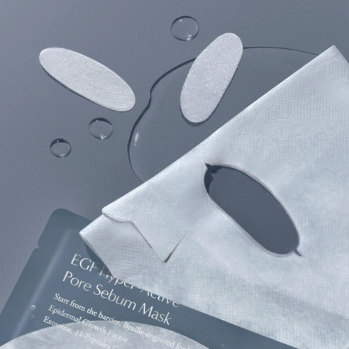 EGF Hyper-Active Pore Sebum Mask, 4ea, 1pack - Image 5