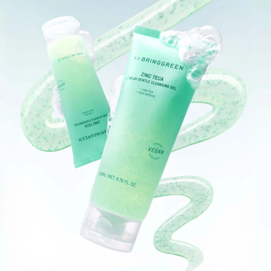 Zinc Teca Low pH Gentle Cleansing Gel, 200ml, 1pack - Image 2