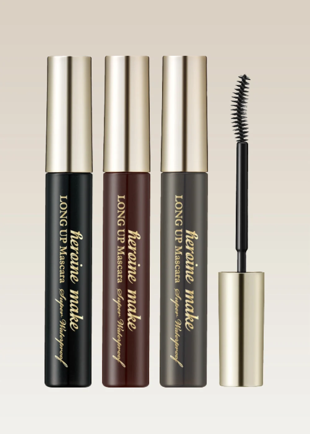 Kiss Me Heroine Make Long Up Mascara Super Waterproof, 6g, 01 Black, 1pack - Image 2
