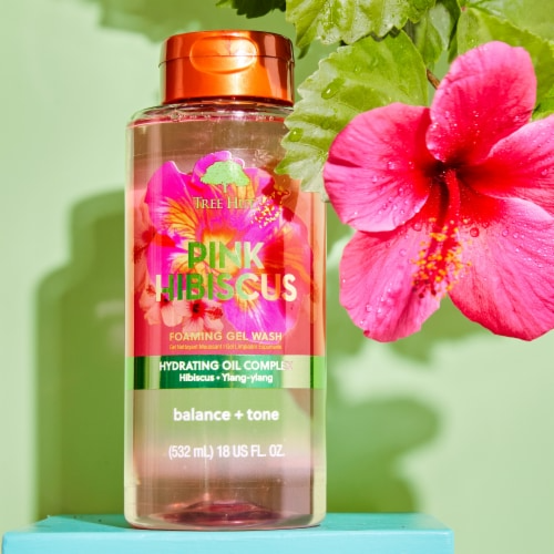 Foaming Gel Wash [Pink Hibiscus], 532ml - Image 2
