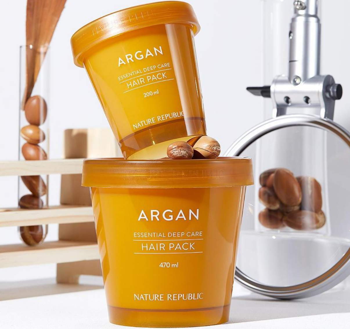 Argan Essential Deep Care Hair Pack, 470ml, 1pack - Image 2