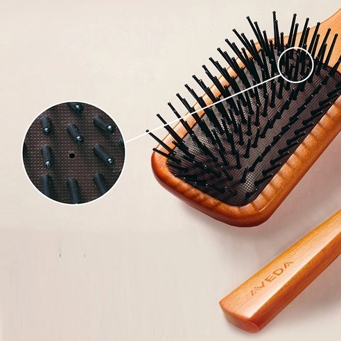 Wooden Paddle Brush, 1ea - Image 2