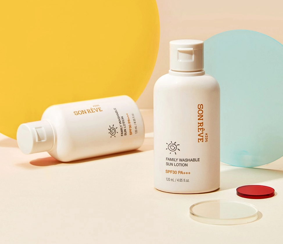 Kids Family Washable Sun Lotion, 120ml, 1pack - Image 3