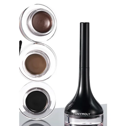 Back Gel Eyeliner, 4g, 01 Black, 1pack - Image 3