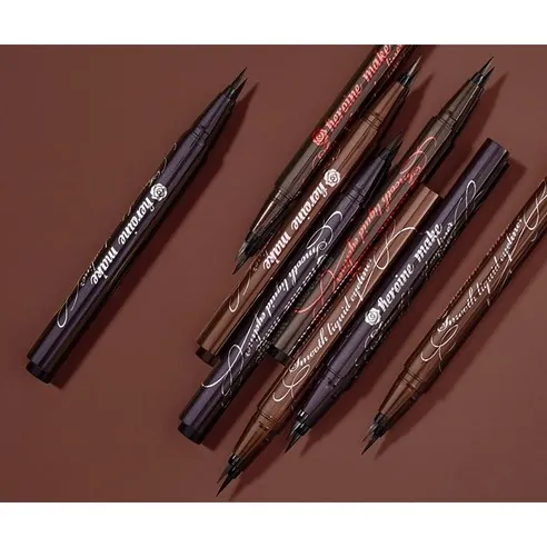 Heroine Make Smooth Liquid Eyeliner Super Keep, 0.4ml, 03 Brown Black, 1pack - Image 2
