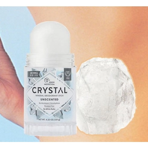 Mineral Deodorant Stick [Unscented], 120g, 1pack - Image 4