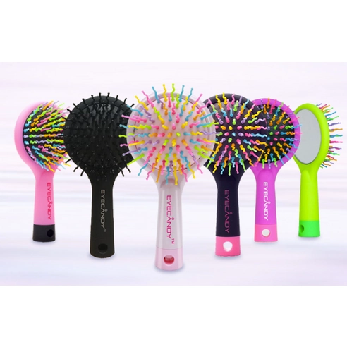 Rainbow Volume S Brush Medium, Lovely Pink, 1ea - Image 3