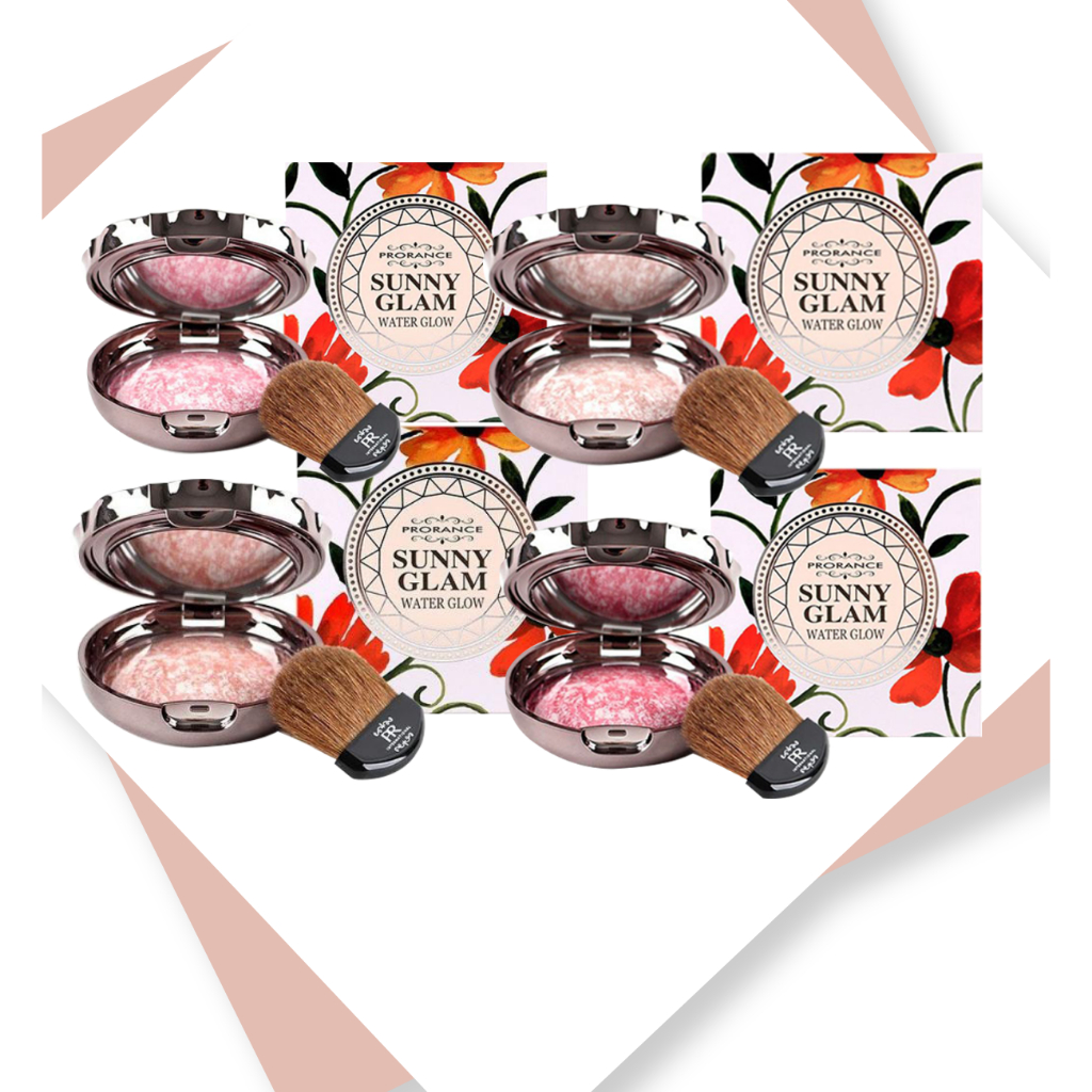 Sunny Glam Water Glow Blush & Highlighter, 14g, M11 Shine Pink, 1pack - Image 2