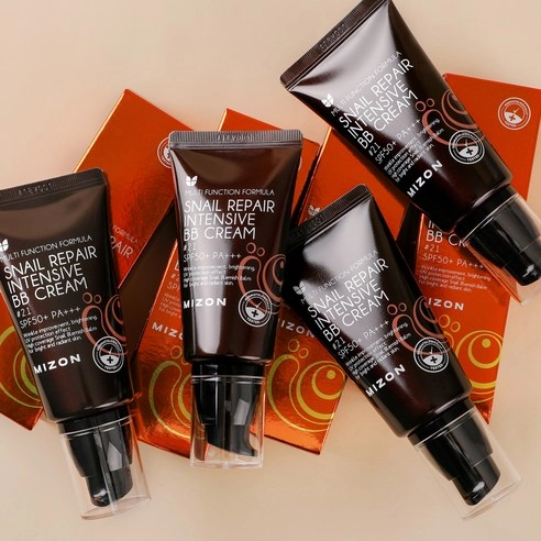 Snail Repair Intensive BB Cream [SPF50+/PA+++], 50g, 23 Natural Beige, 1pack - Image 3