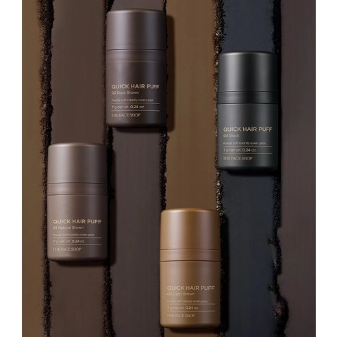 Quick Hair Puff, 7g, 04 Black, 1pack - Image 3