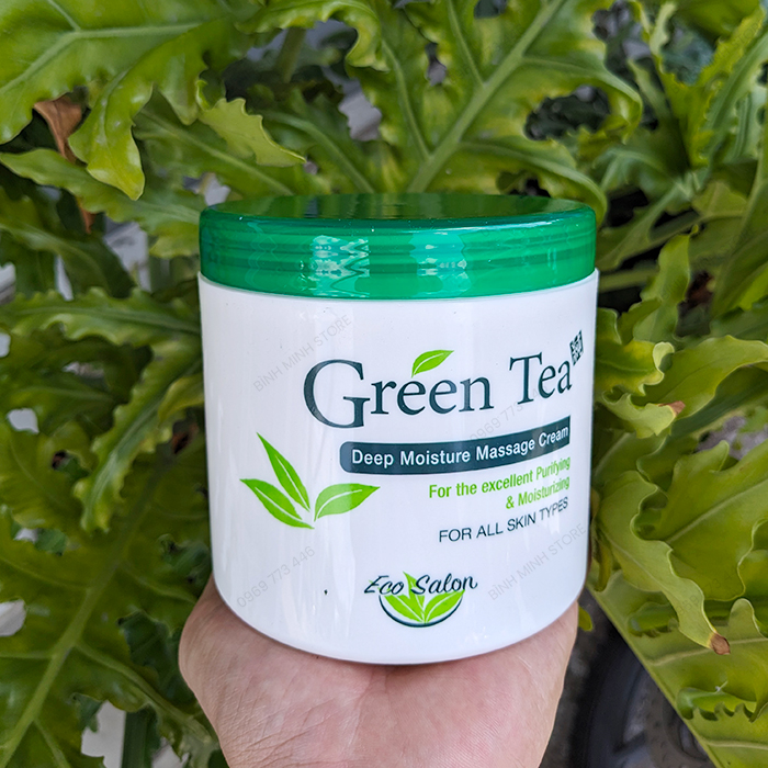 Green Tea Deep Cleansing Cream, 450g, 1pack - Image 2