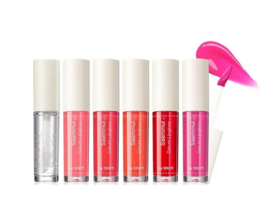 Saemmul Serum Lip Gloss, 4.5g, CR01 Elegant Coral, 1pack - Image 3