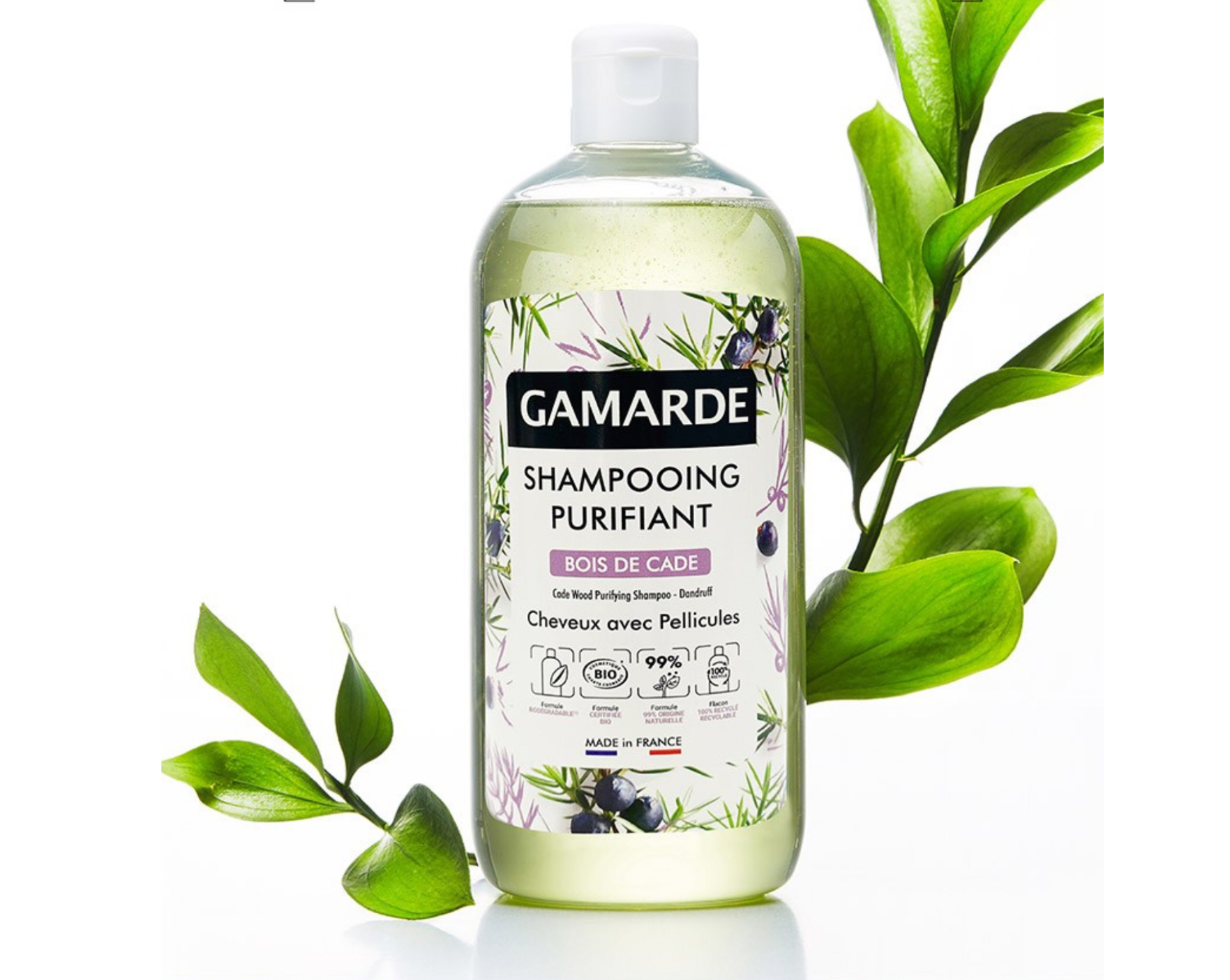 Purifying Shampoo [Cade Wood], 500ml, 1pack - Image 3