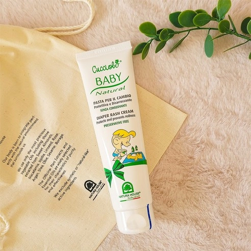 Cucciolo Baby Natural Diaper Cream, 100ml, 1pack - Image 2