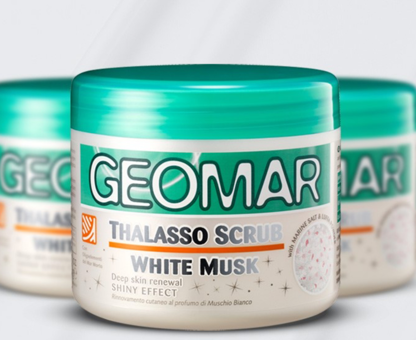 White Musk Body Scrub, 600g, 1pack - Image 2