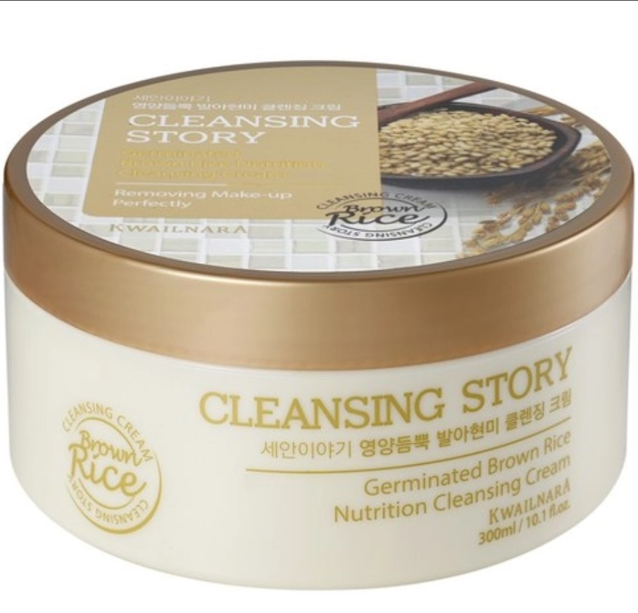 Nutrient-rich sprouted brown rice cleansing cream, 300ml, 1pack - Image 4