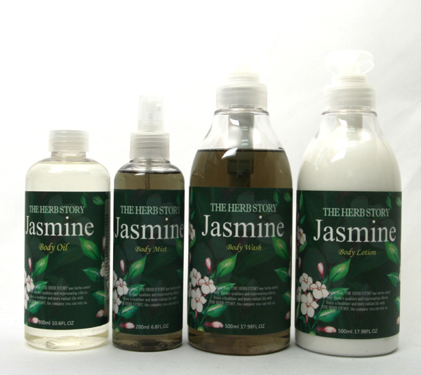 Jasmine Body Oil, 300ml+300ml+300ml - Image 2