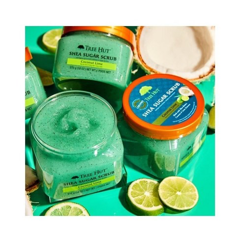 Shea Sugar Scrub [Coconut Lime], 510g, 1pack - Image 3