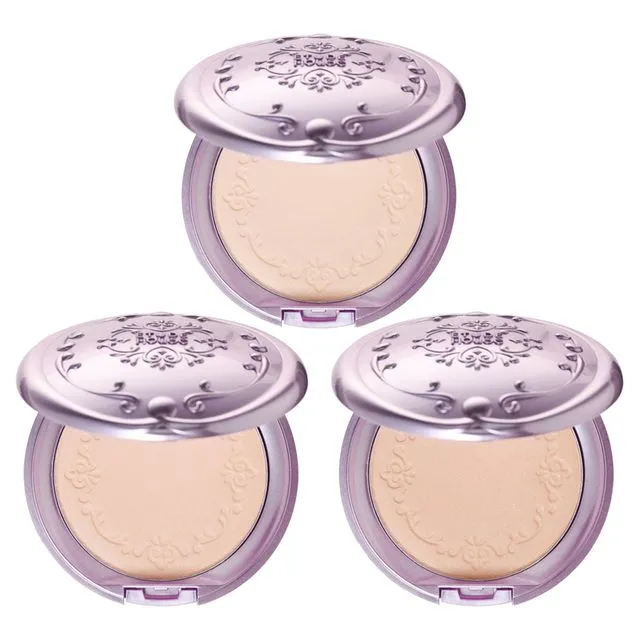 Secret Beam Powder Pact, 15g, NO2 Light Pearl Beige, 1pack - Image 2
