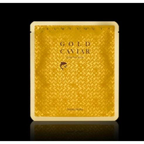 Prime Youth Gold Caviar Gold Foil Mask, 4ea, 1pack - Image 3