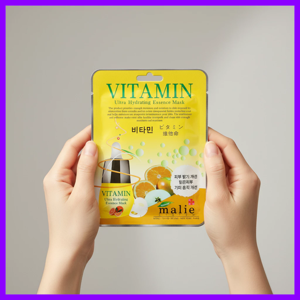 Hydrating Vitamin Sheet Mask, 100ea - Image 4
