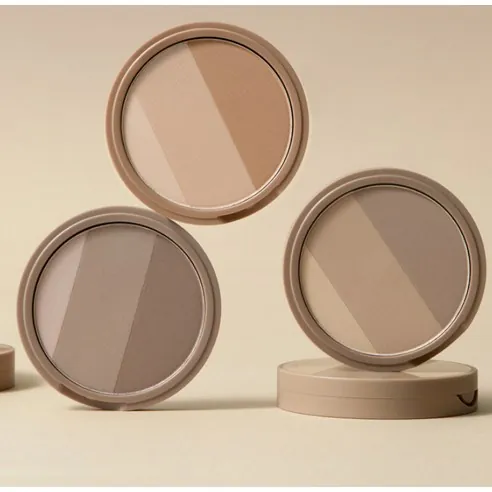 Fake Up 3-Color Shading, 9g, Beige Brown, 1pack - Image 5