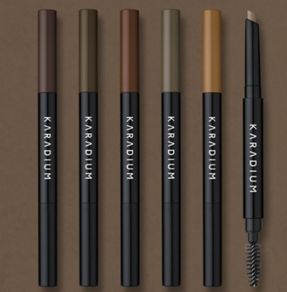Flat Eyebrow Pencil, 0.3g, 04 Gray Brown, 1pack - Image 2