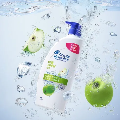 Apple Fresh Shampoo, 850ml, 1pack - Image 3