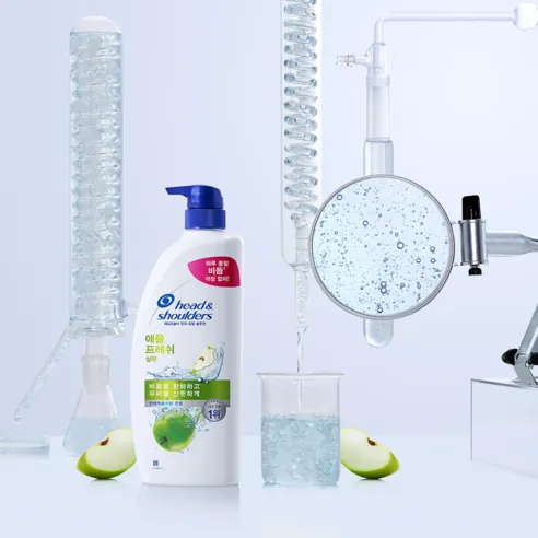 Apple Fresh Shampoo, 850ml, 1pack - Image 4