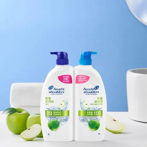 Apple Fresh Shampoo, 850ml, 1pack - Image 6
