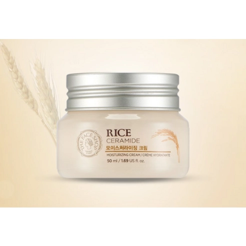 Rice & Ceramide Moisturizing Cream, 50ml, 1pack - Image 2