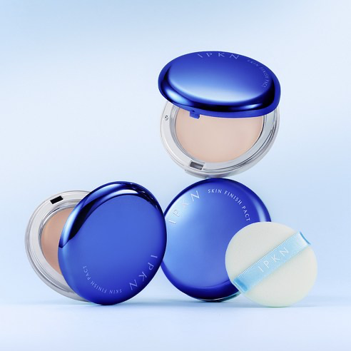 Skin Finish Powder Pact, 14g+11g, 23 Natural Beige, 1pack - Image 3