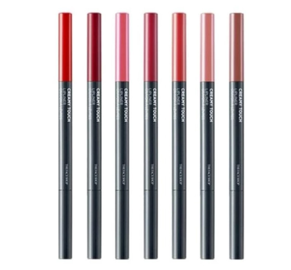 Creamy Touch Lip Liner, 0.2g, RD02 Scotch Red, 1pack - Image 2