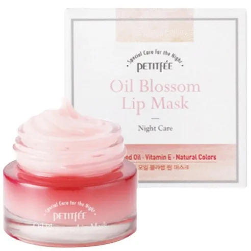 Oil Blossom Camellia Seed Oil Lip Mask, 15g, 1pack - Image 4