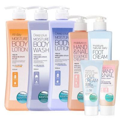 Vaseline Deep Plus Moisture Body Lotion, 1,000ml, 1pack - Image 2