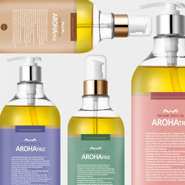 Aroha Triz Organic Body Oil Grapefruit Tea Tree, 500ml, 1pack - Image 4