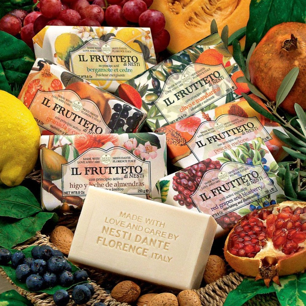 Il Frutteto Nourishing Soap [Pomegranate and Blackcurrant], 250g, 1pack - Image 2