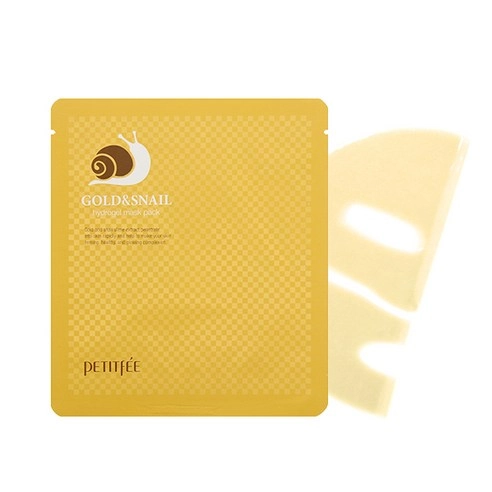 Gold & Snail Hydrogel Sheet Mask, 5ea+5ea - Image 2