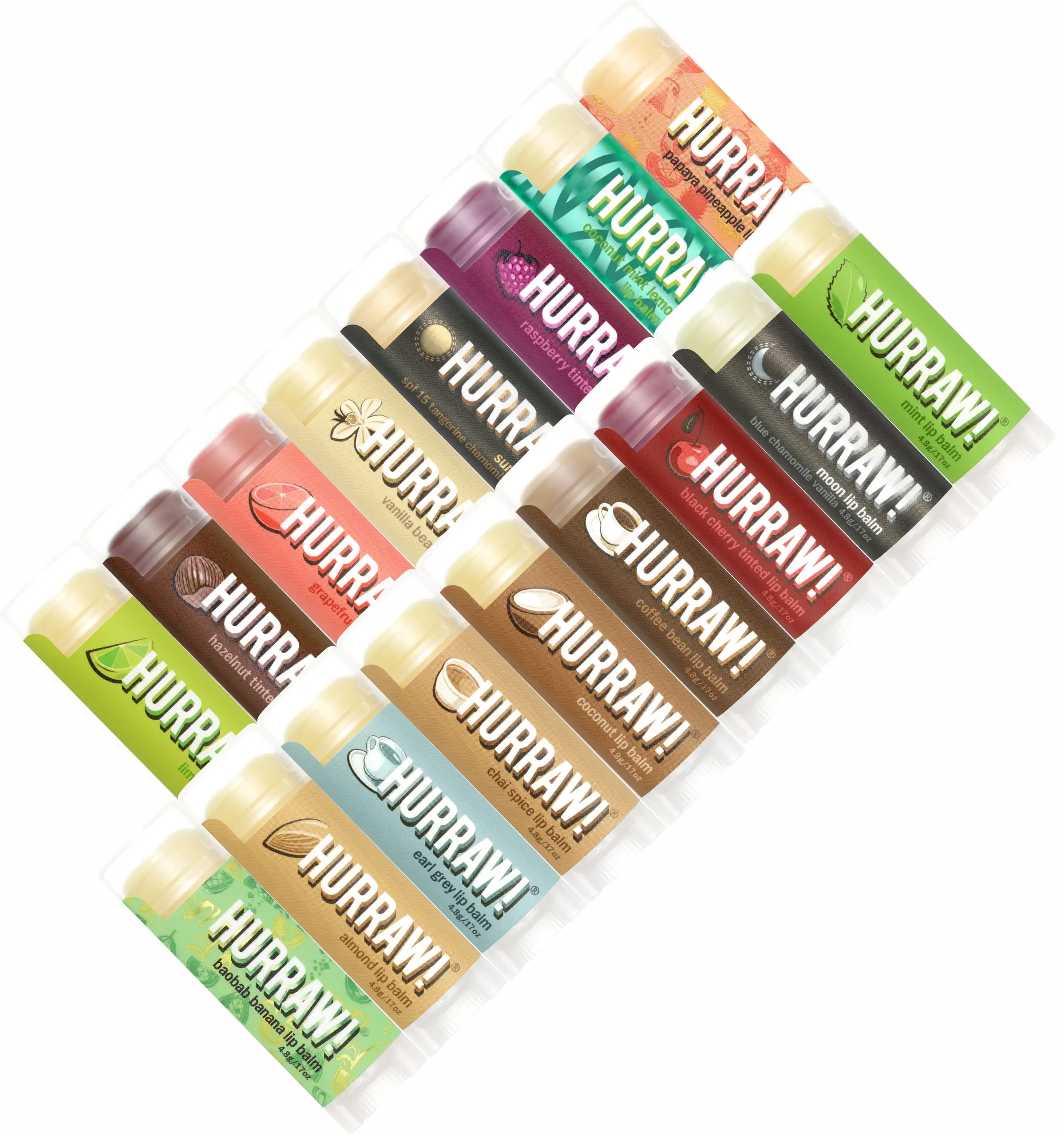 Orange Lip Balm, 4.3g, 1pack - Image 2