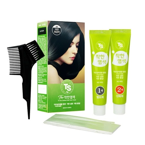 TS Gentle Hair Dye, 120g, 05 Natural Dark Brown, 1pack - Image 8