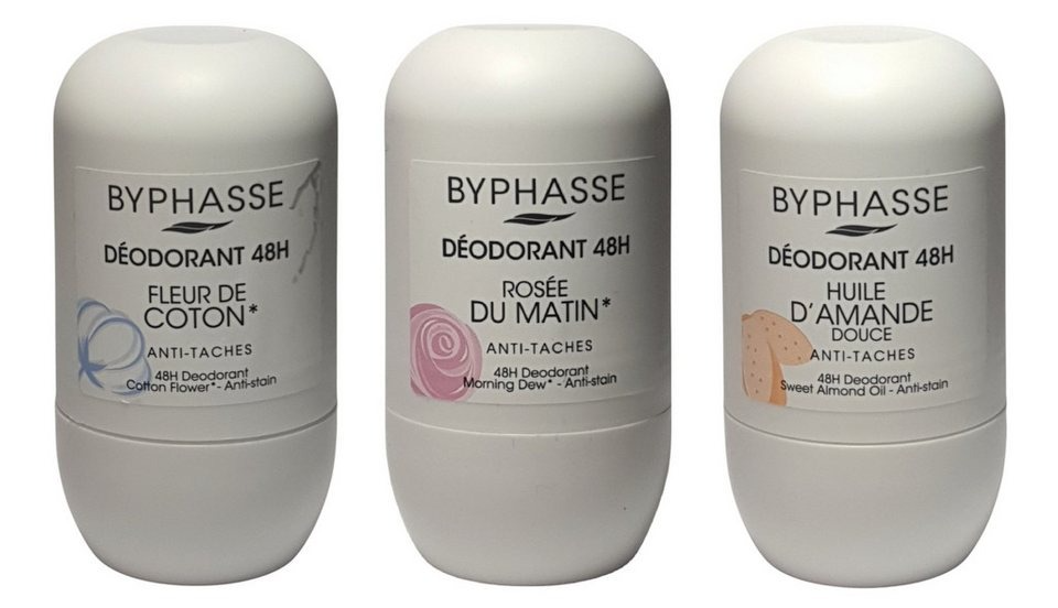 Roll-On Deodorant [Rose Scent], 50ml, 1pack - Image 2