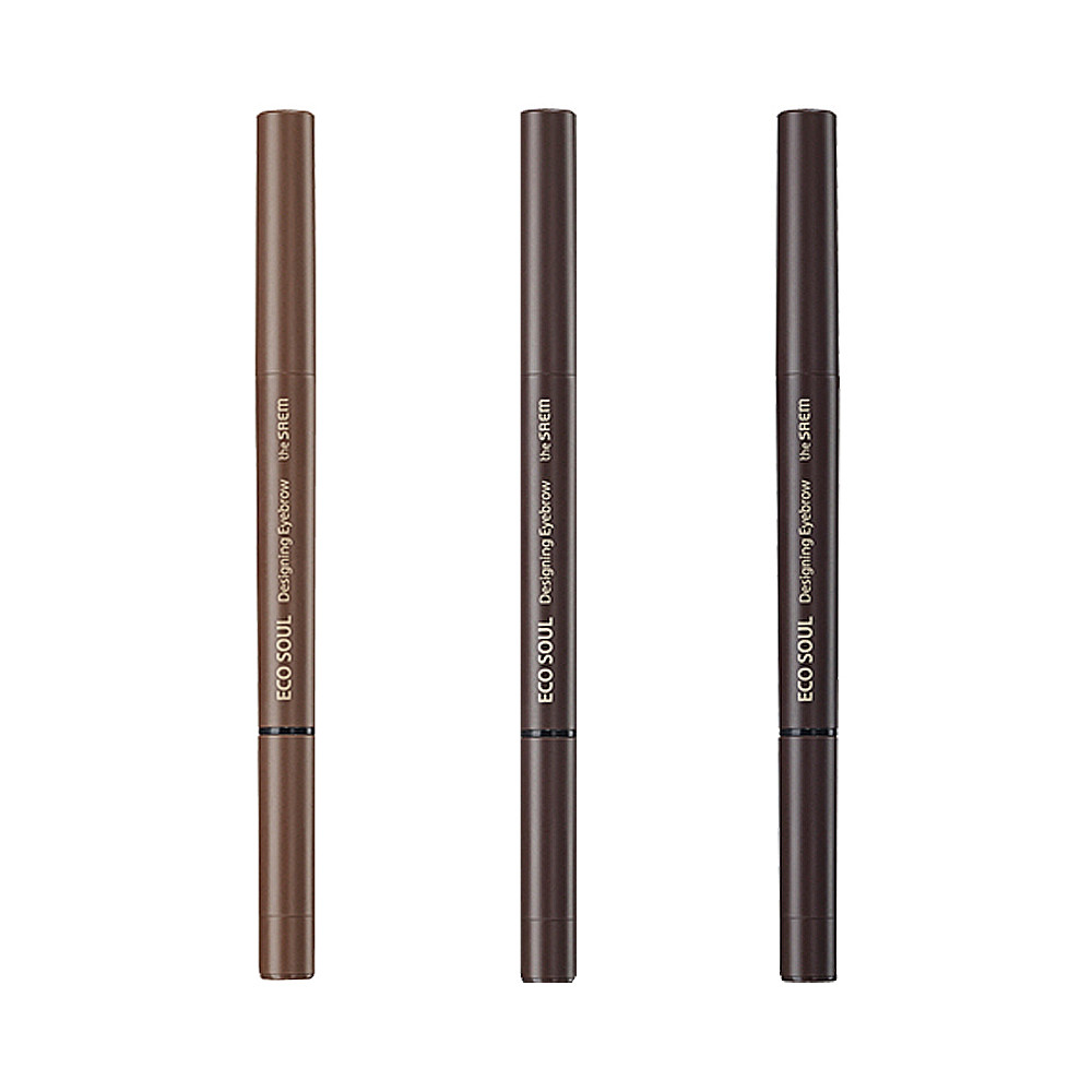 Eco Soul Designing Eyebrow, 0.2g+0.12g, Dark Brown, 1pack - Image 2
