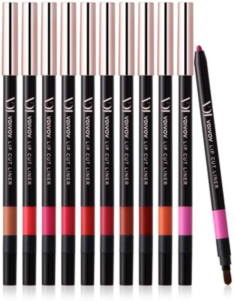 Lip Cut Liner, 0.5g, PP401 Hard Purple, 1pack - Image 2