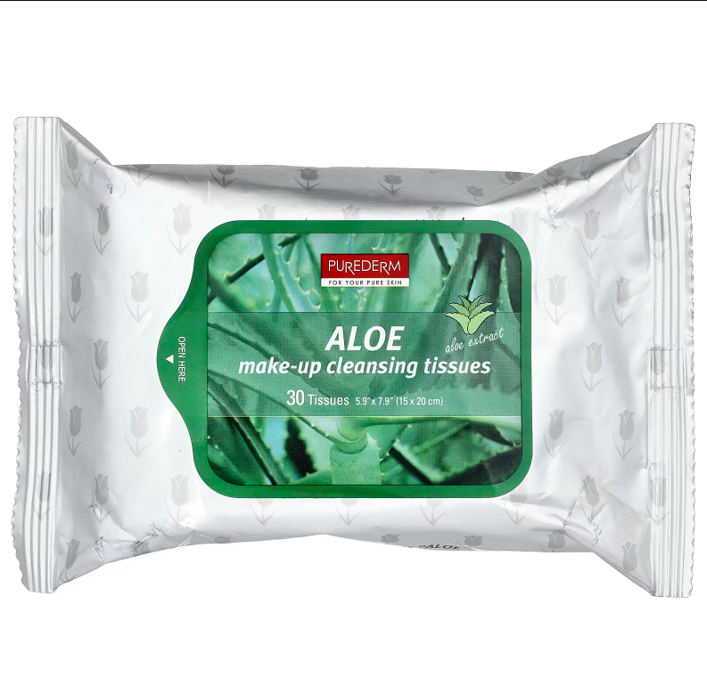 Aloe Make-Up Cleansing Tissue - Image 2