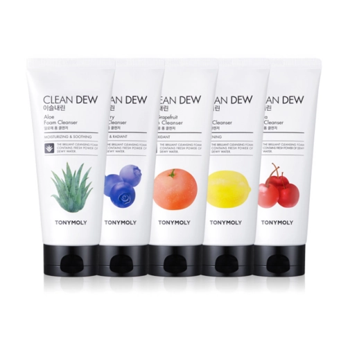 Clean Dew Foam Cleanser [Aloe], 180ml, 1pack - Image 5