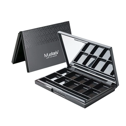 Empty Lip Palette - Mirror w Arcylic Plate, 1ea, 1pack - Image 2